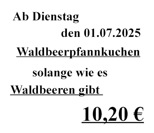 Waldbeerpfannkuchen